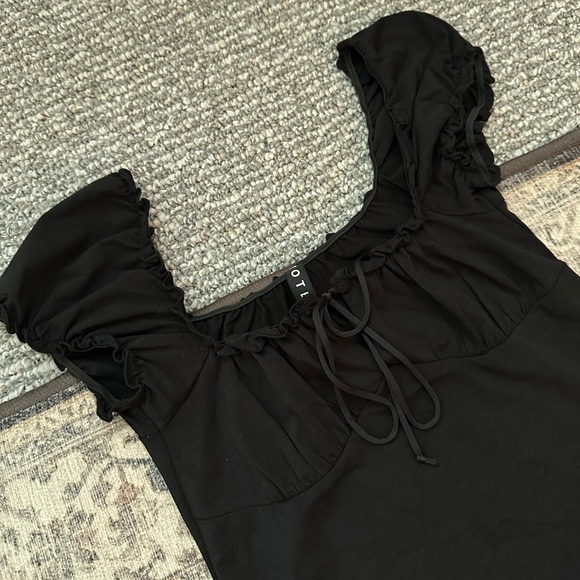 🌟bundle only🌟 Urban Outfitters Motel Black Mini Dress - Picture 3 of 4